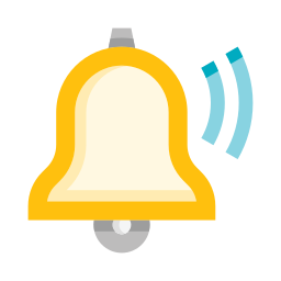 Notification bell icon