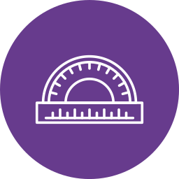 Protractor icon