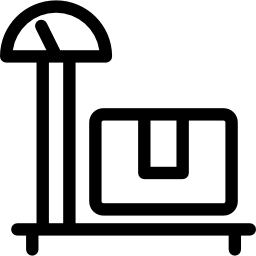 box on delivery scale icon