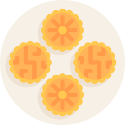 Moon cake icon