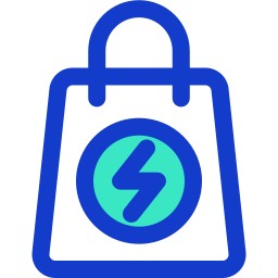 Shopping bag icon