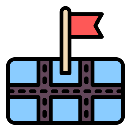 mapas e bandeiras Ícone