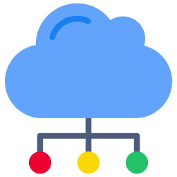 Cloud server icon