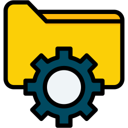 Folder management icon