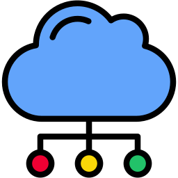 Cloud server icon