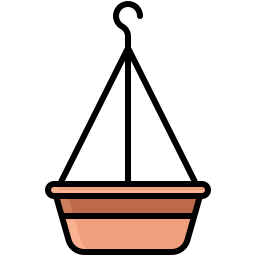 Подвесной горшок иконка