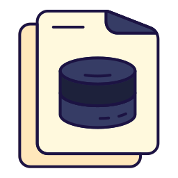 Database storage icon