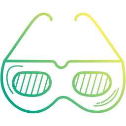 3d glasses icon