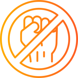 No violence icon