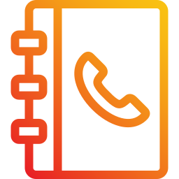 Phone book icon