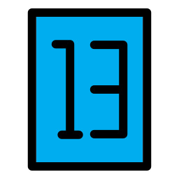 Thirteen icon