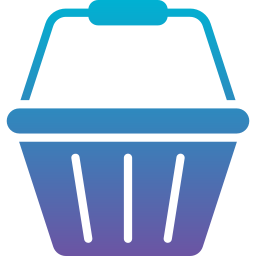 Shopping basket icon