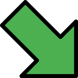 Diagonal arrow icon