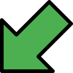 Diagonal arrow icon