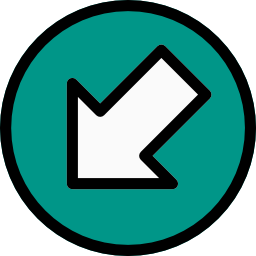 Diagonal arrow icon