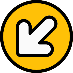 Diagonal arrow icon