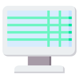 application de feuille de calcul Icône