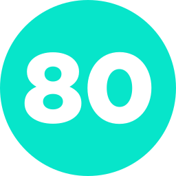 80 Ícone