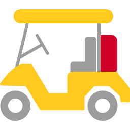 Golf caddy icon