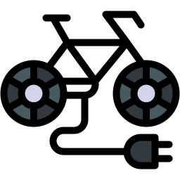 elektrisches fahrrad icon