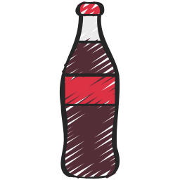 bouteille de soda Icône