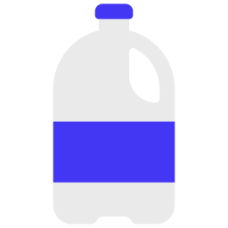 Milk bottle icon