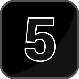 número 5 Ícone