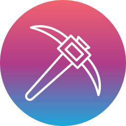 Pick hammer icon