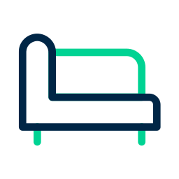 Chaise longue icon