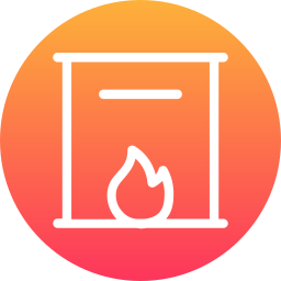 Fireplace icon