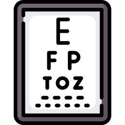 Eye test icon