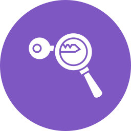 Magnifying glass icon