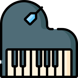 grand piano Icône