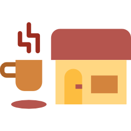 Coffee shop icon