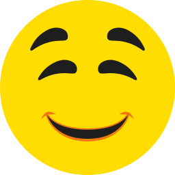 Happy face icon