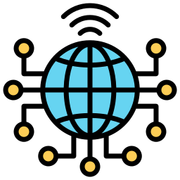 globales netzwerk icon