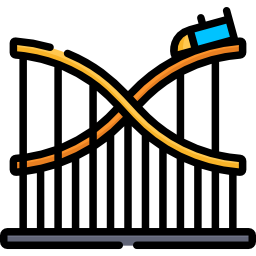 Американские горки иконка