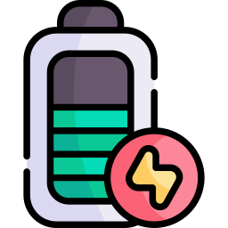 Charging battery icon