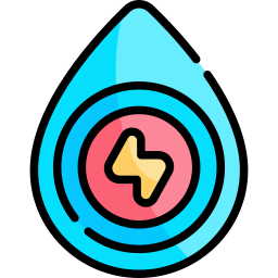 Water energy icon