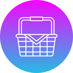 Picnic basket icon