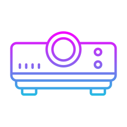 Video projector icon