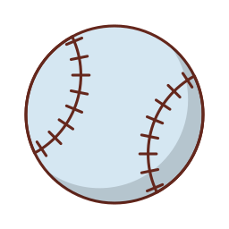 baseball ball icon