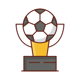 Soccer cup icon