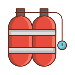 sauerstoff tank icon