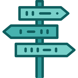 Guidepost icon