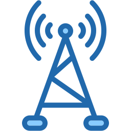 tour de transmission Icône