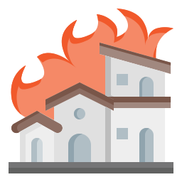 Burning House icon