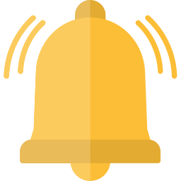 Alarm bell icon