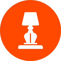 Table lamp icon