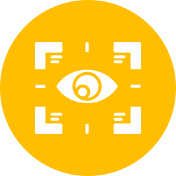 Eye scanner icon